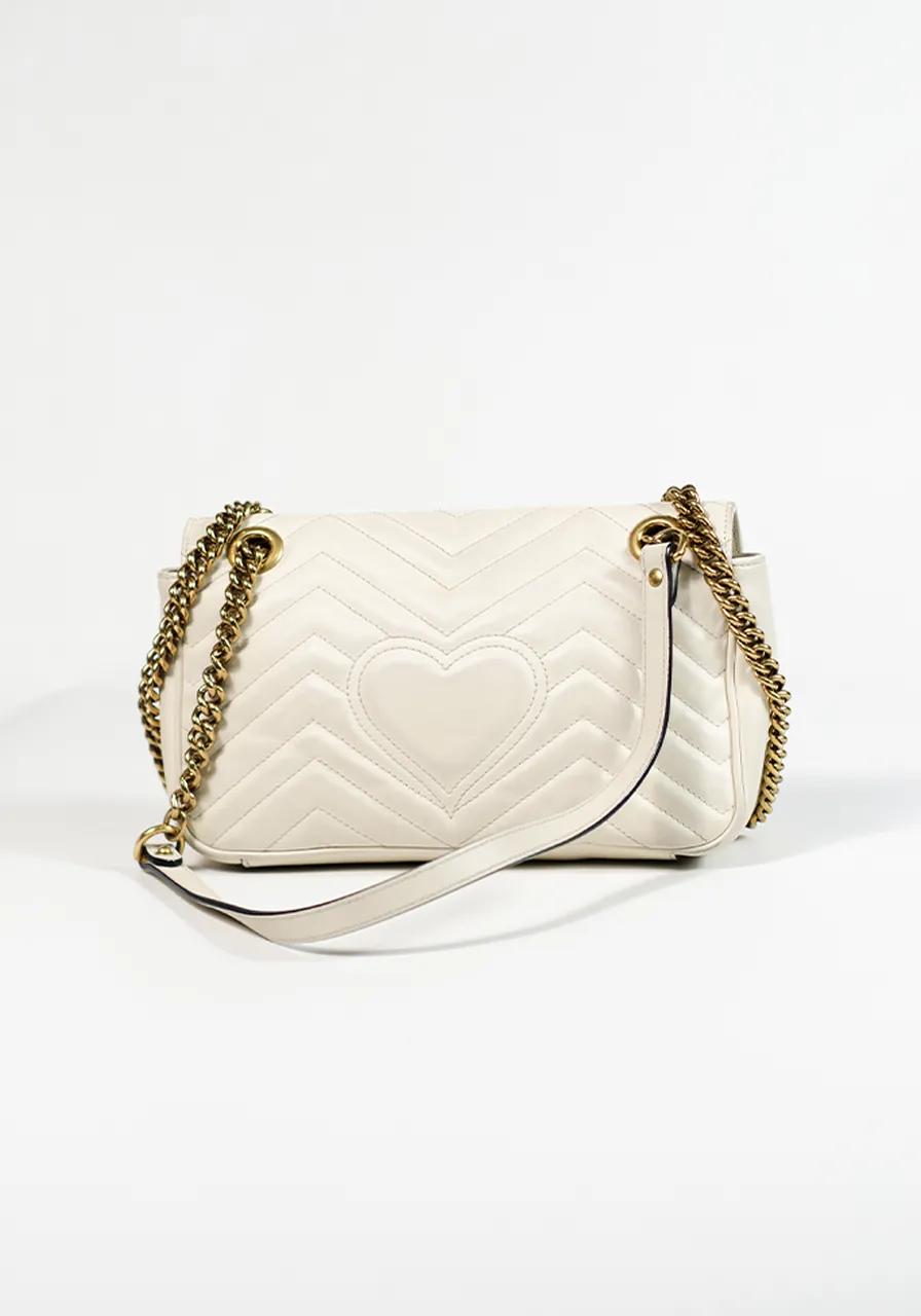 Gucci Marmont Metalessê Off White 