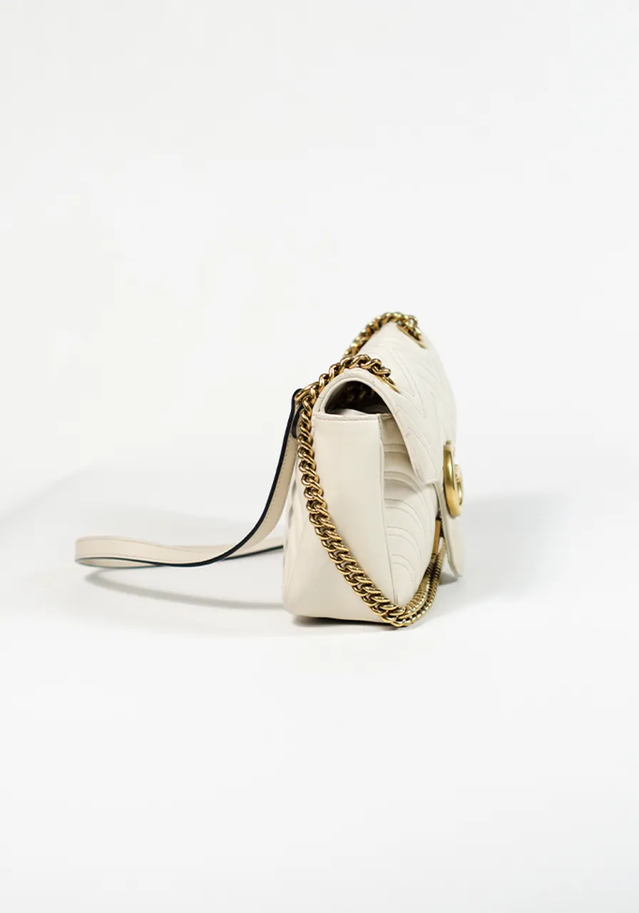 Gucci Marmont Metalessê Off White 