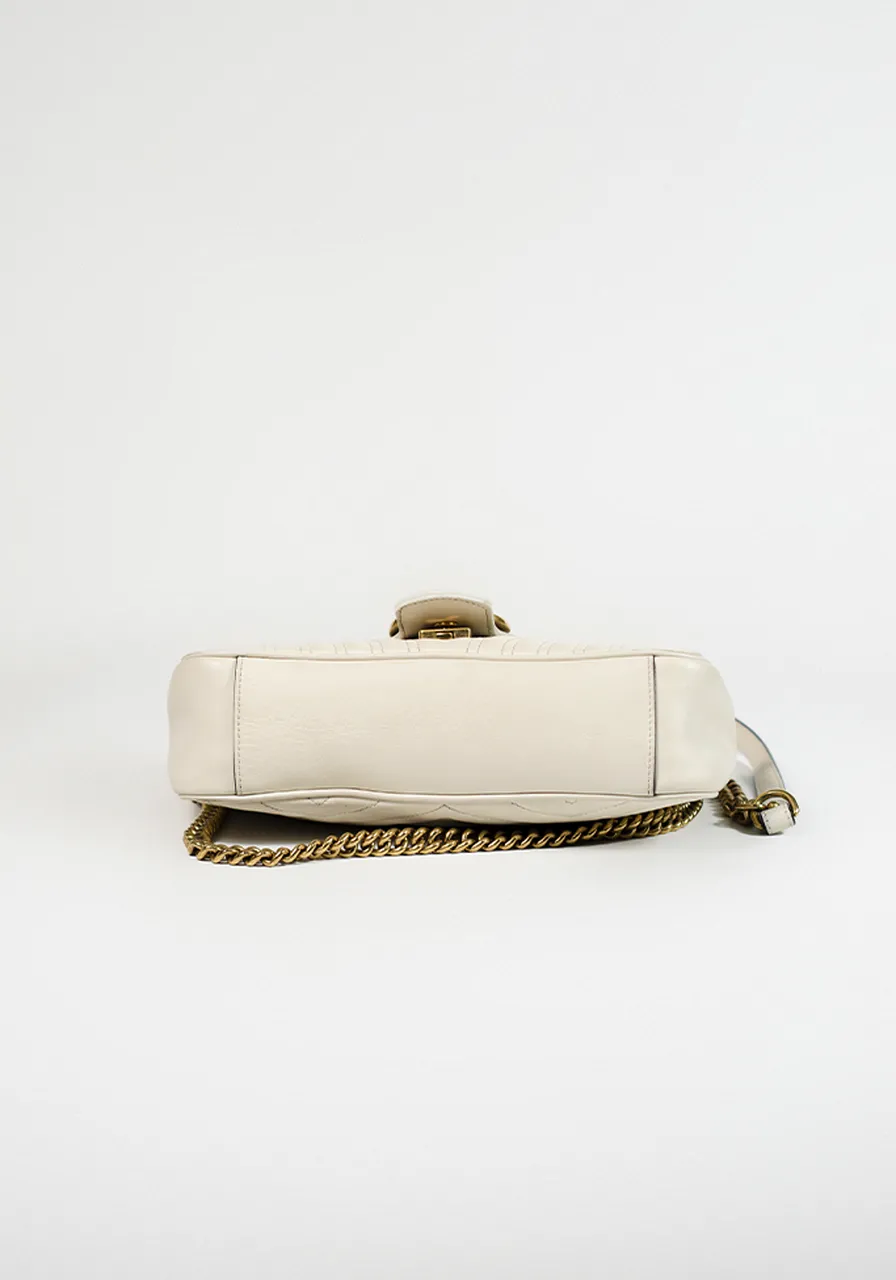 Gucci Marmont Metalessê Off White 
