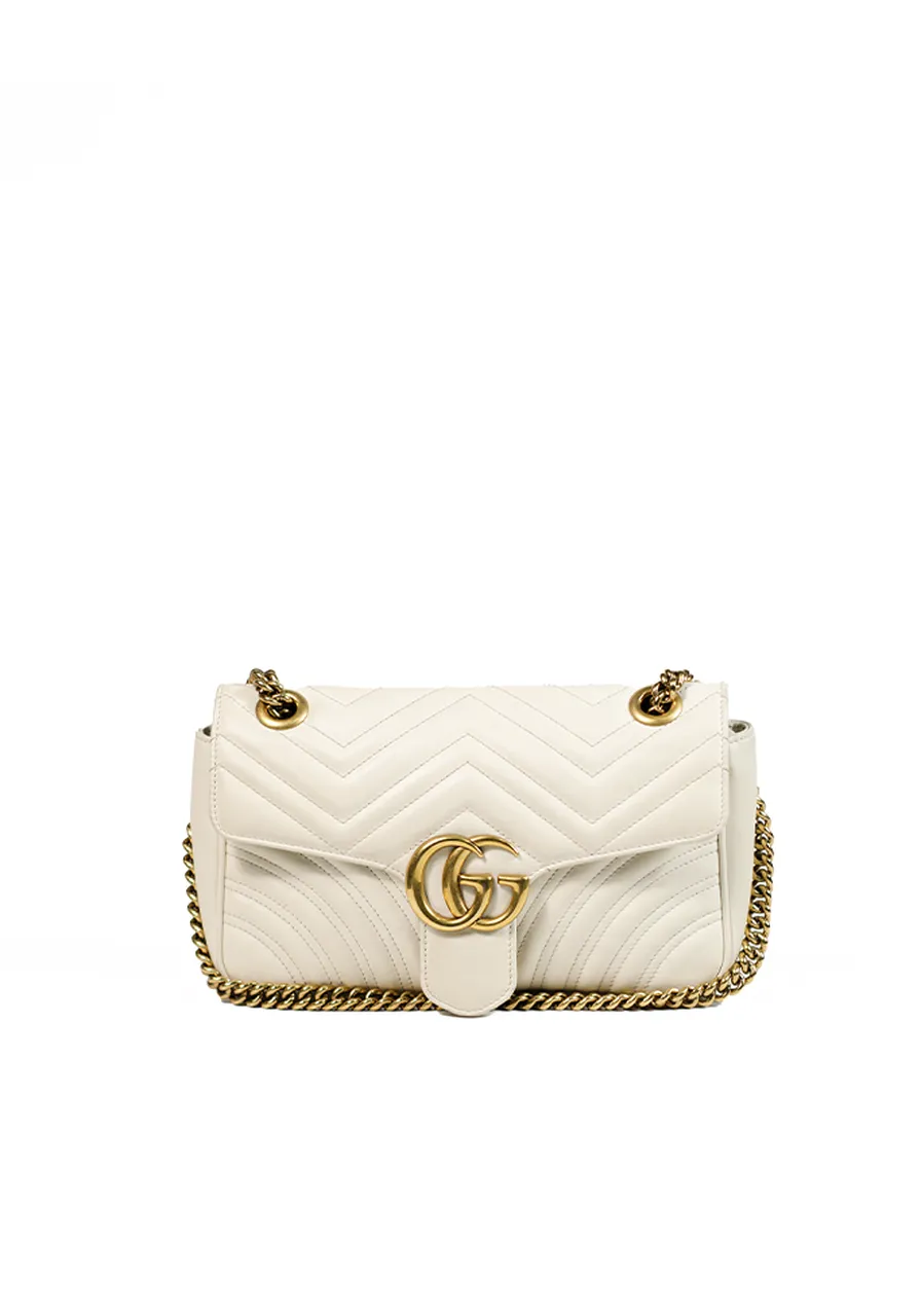 Gucci Marmont Metalessê Off White 