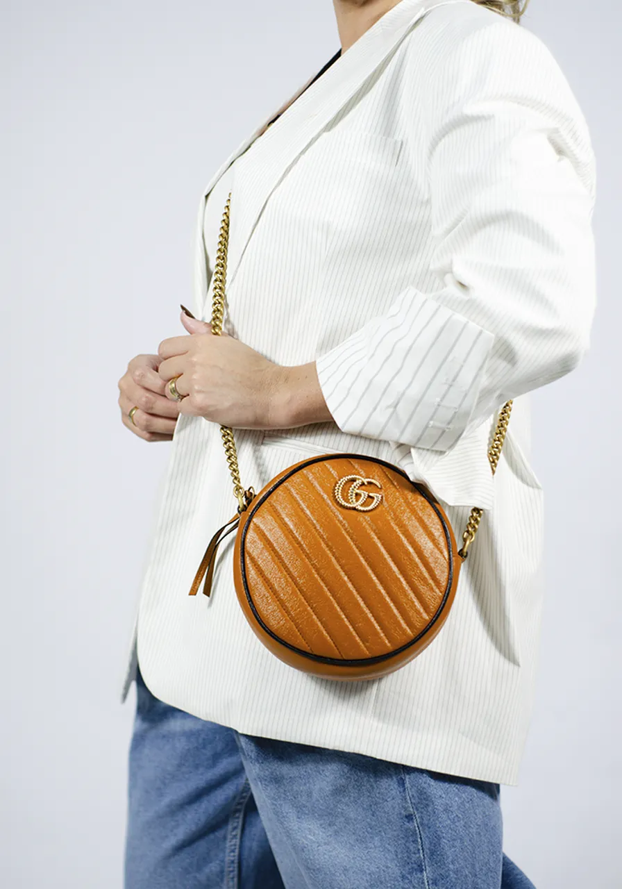 Gucci Marmont Mini Round