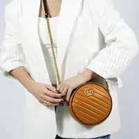 Gucci Marmont Mini Round - imagem 4