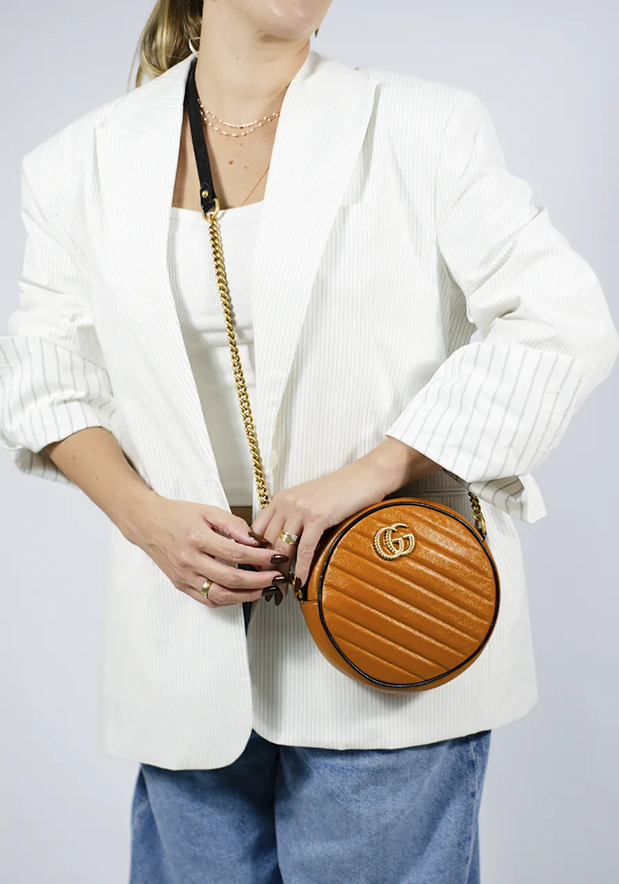 Gucci Marmont Mini Round