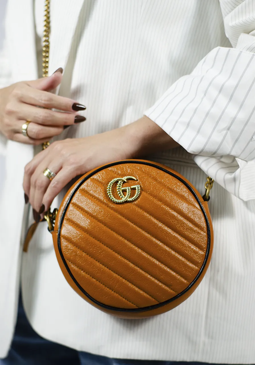 Gucci Marmont Mini Round