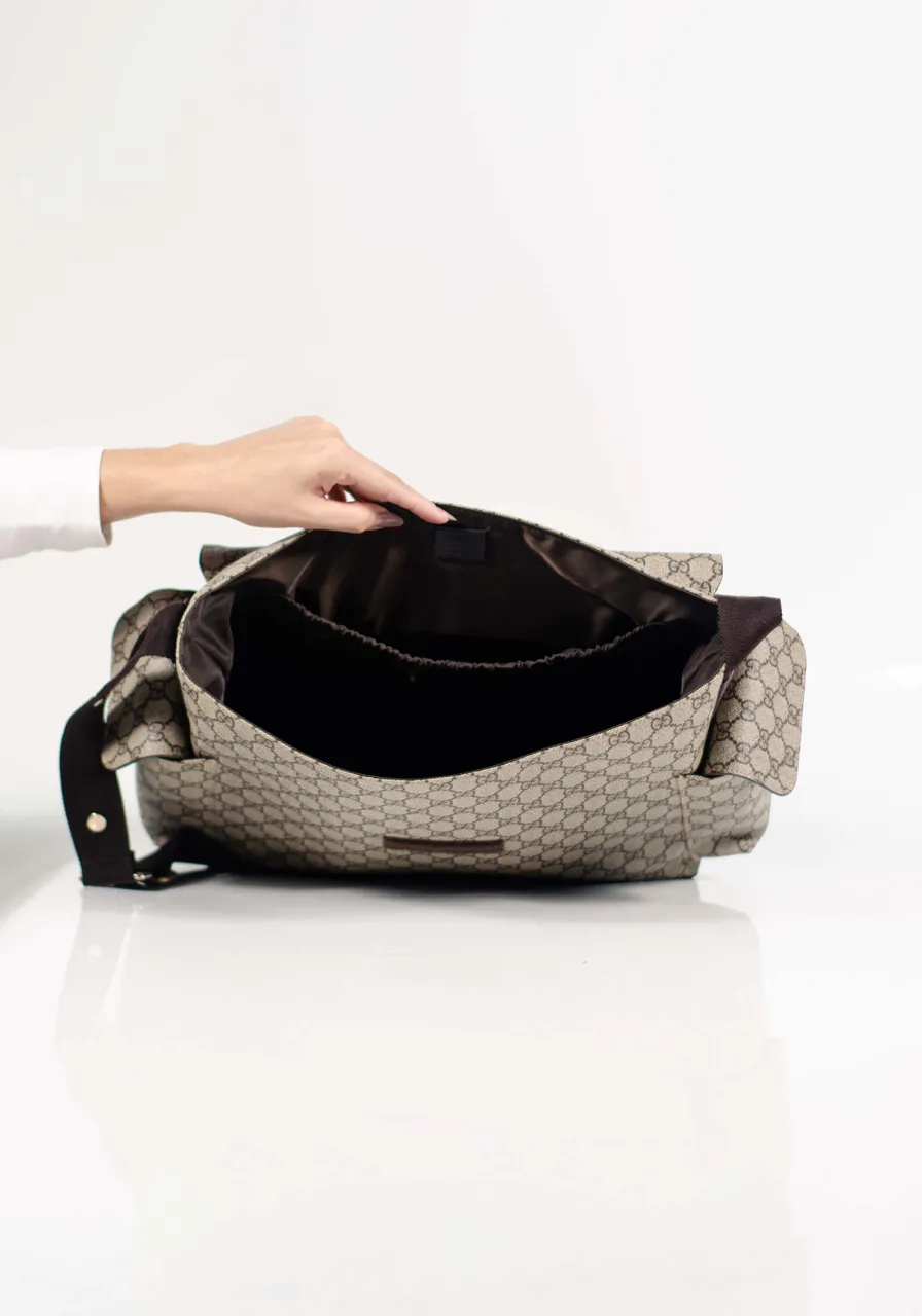Gucci Kids Bolsa Maternidade GG Plus