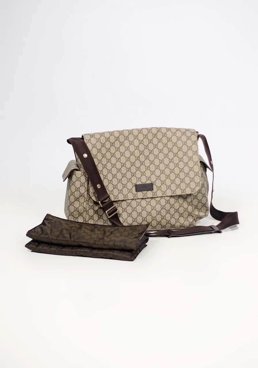 Gucci Kids Bolsa Maternidade GG Plus