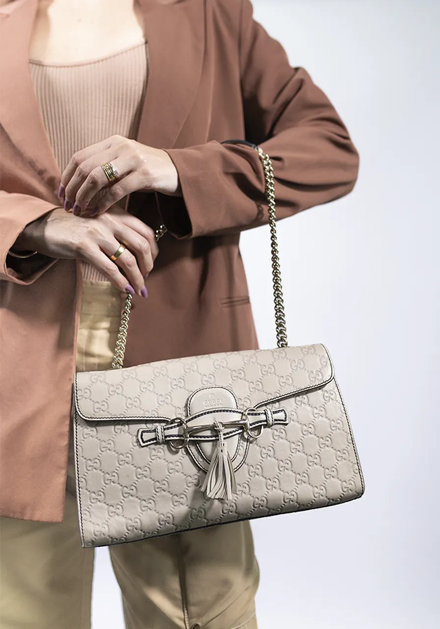 Gucci Medium Guccissima Emily Bag