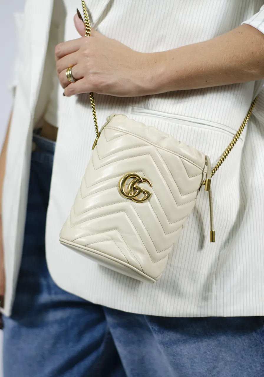 Gucci Mini GG Marmont Bucket 