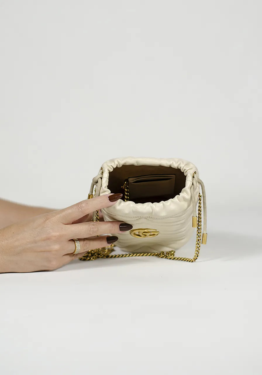 Gucci Mini GG Marmont Bucket 
