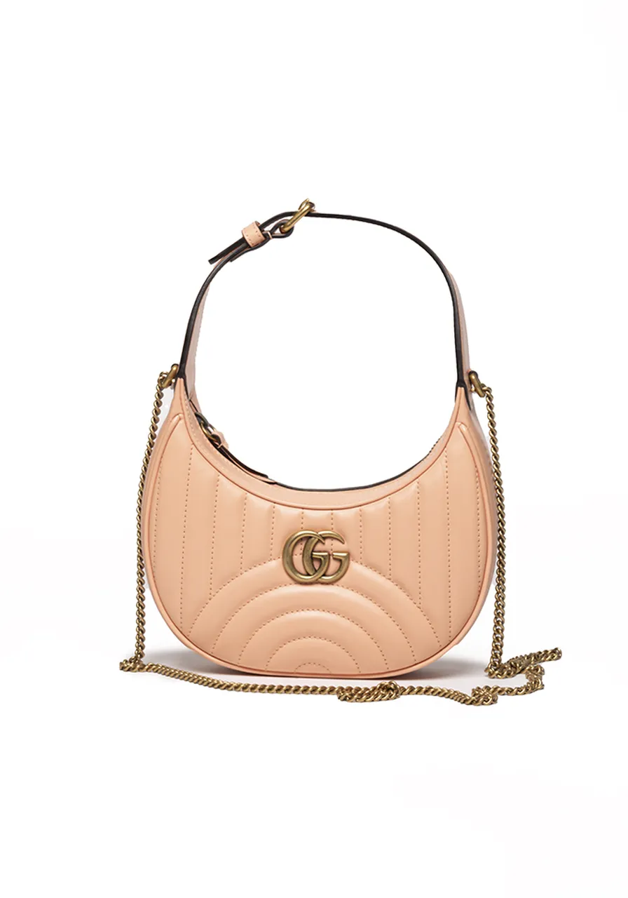 Gucci Mini Marmont Half-Moon 