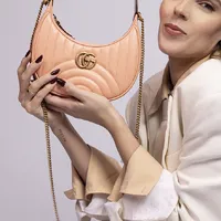 Gucci Mini Marmont Half-Moon  - imagem 3