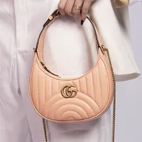 Gucci Mini Marmont Half-Moon  - imagem 4