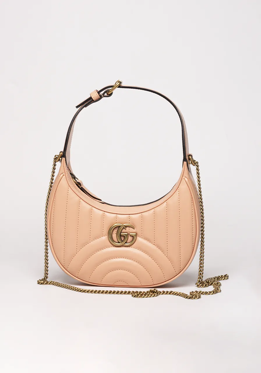 Gucci Mini Marmont Half-Moon 