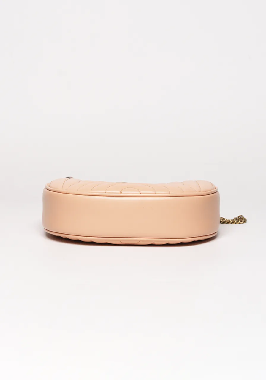Gucci Mini Marmont Half-Moon 