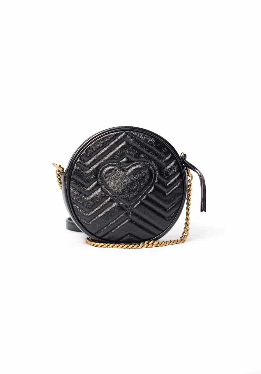 Gucci GG Marmont Mini Round Bag