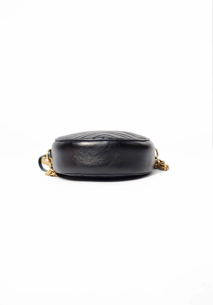 Gucci GG Marmont Mini Round Bag