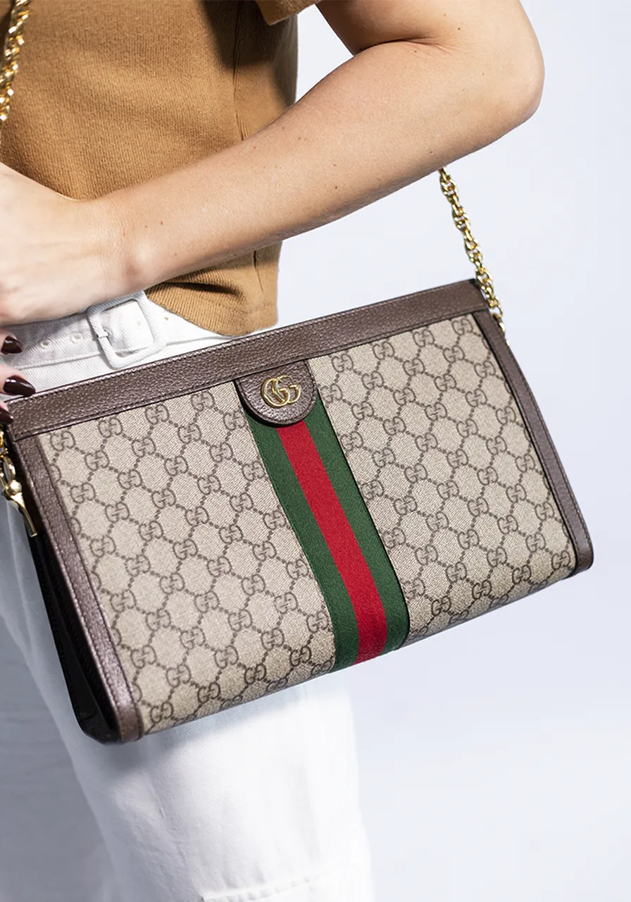 Gucci GG Supreme Ophidia Chain