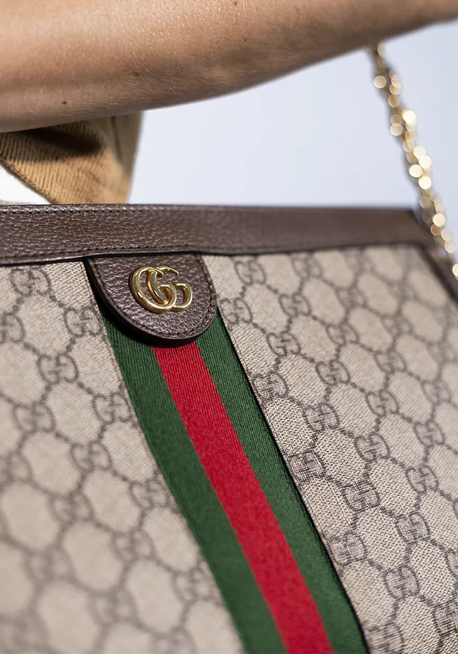 Gucci GG Supreme Ophidia Chain