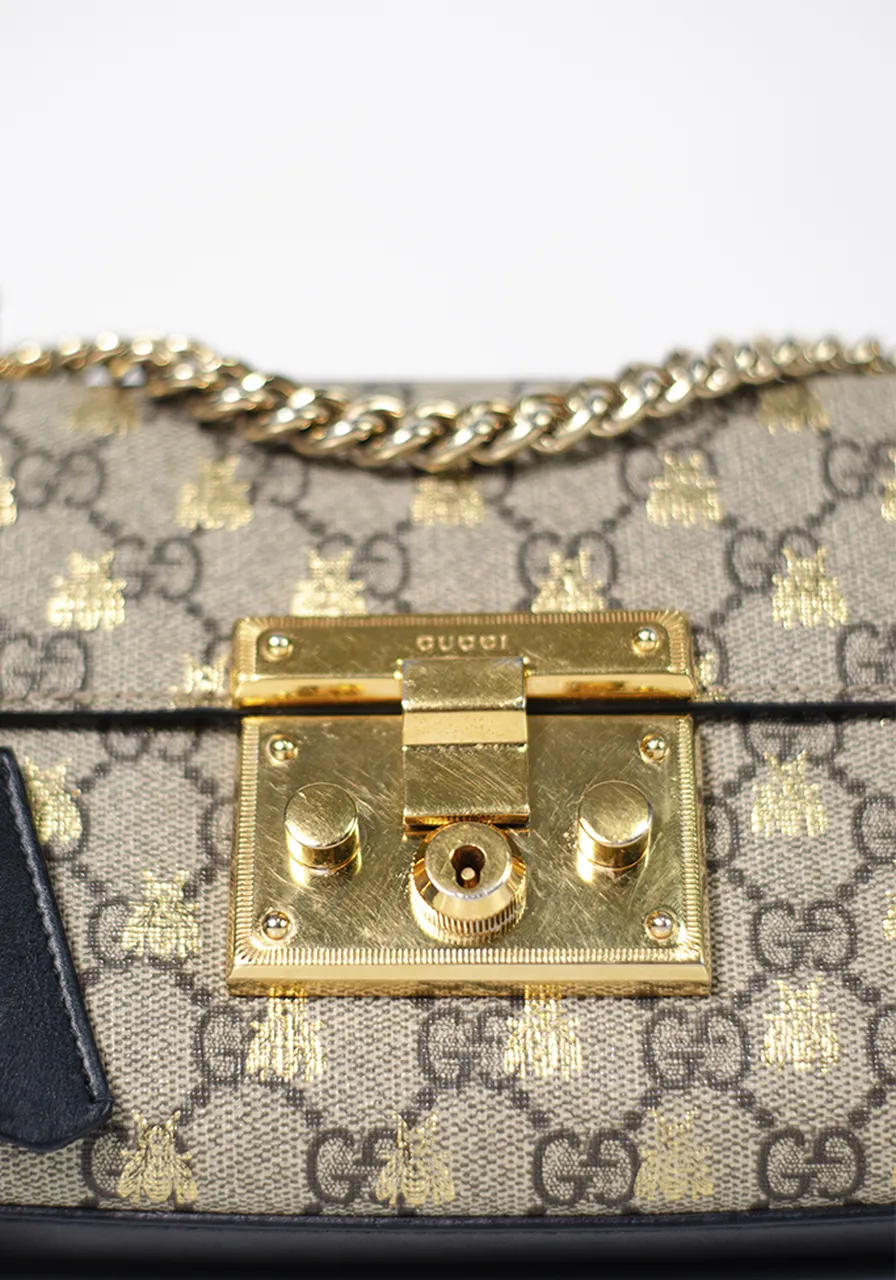 Gucci Padlock Bee GG 