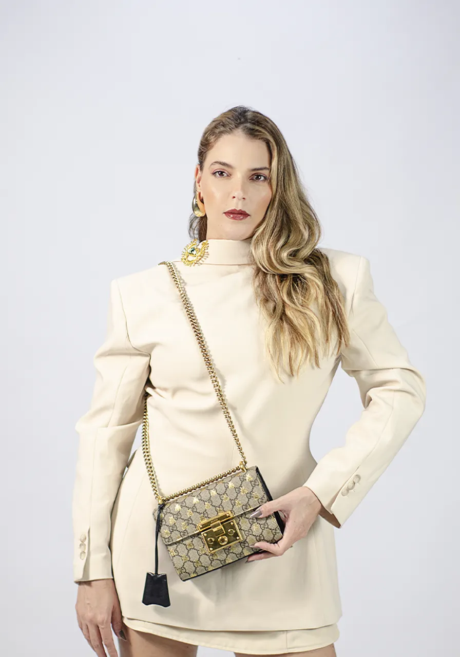 Gucci Padlock Bee GG 