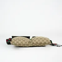 Gucci Pochete GG Canvas Double Belt  - imagem 6