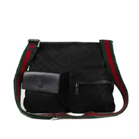 Gucci Bag Double Pocket Preta - imagem 1
