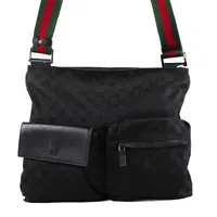 Gucci Bag Double Pocket Preta - imagem 4