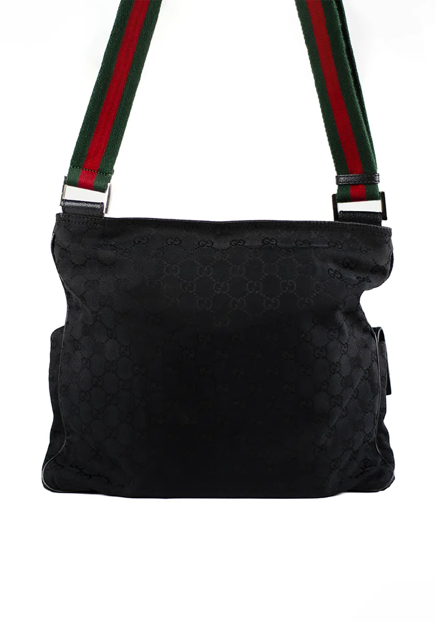 Gucci Bag Double Pocket Preta