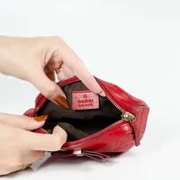Gucci Guccissima Leather Cosmetic Pouch  - imagem 3