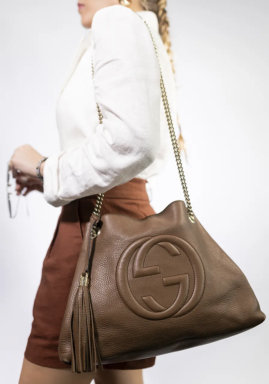 Gucci Soho Chain Tote 