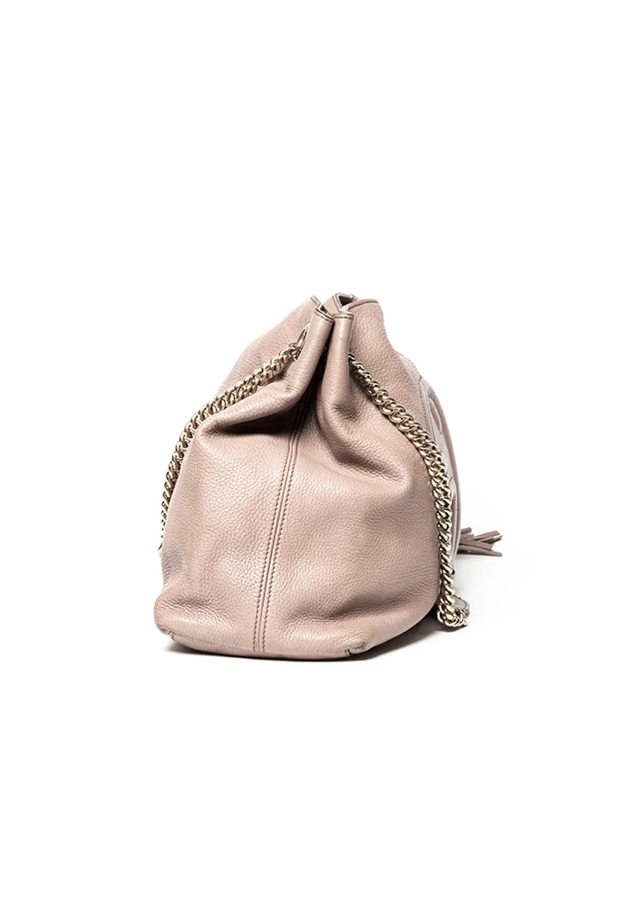 Gucci Soho Tote Nude 