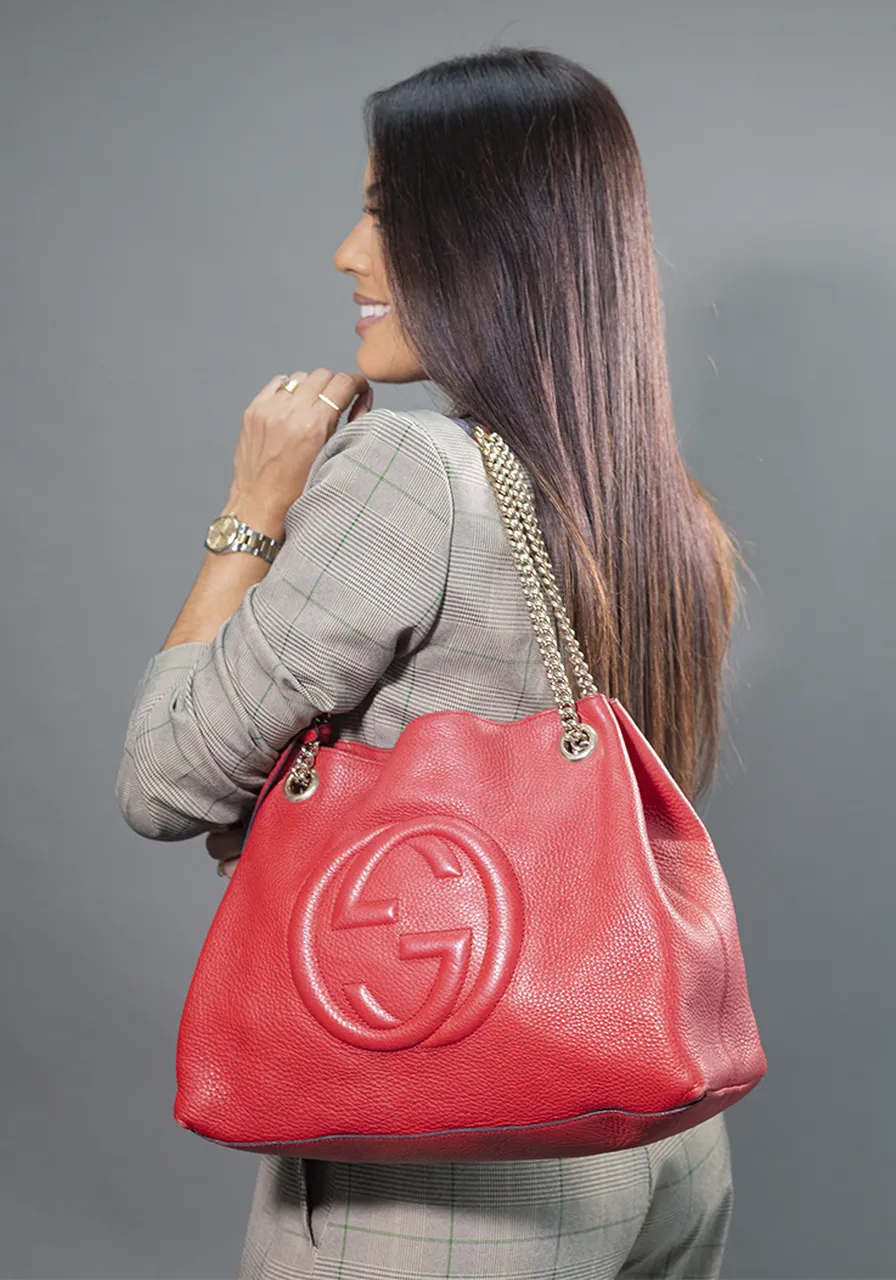 Gucci Soho Chain Tote 