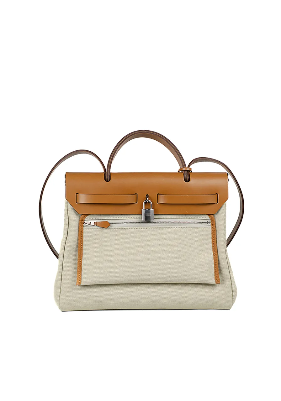 Hermès Toile Herbag Zip 31