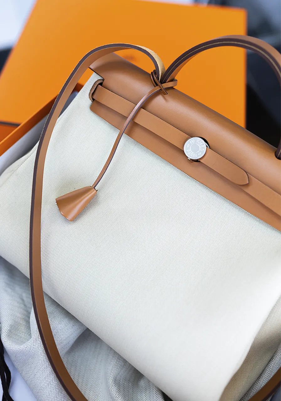 Hermès Toile Herbag Zip 31