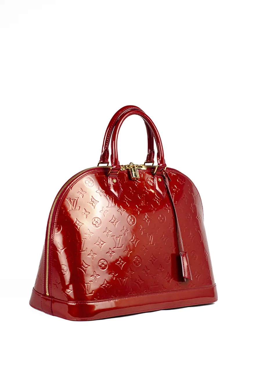 Louis Vuitton Monogram Vernis Alma GM