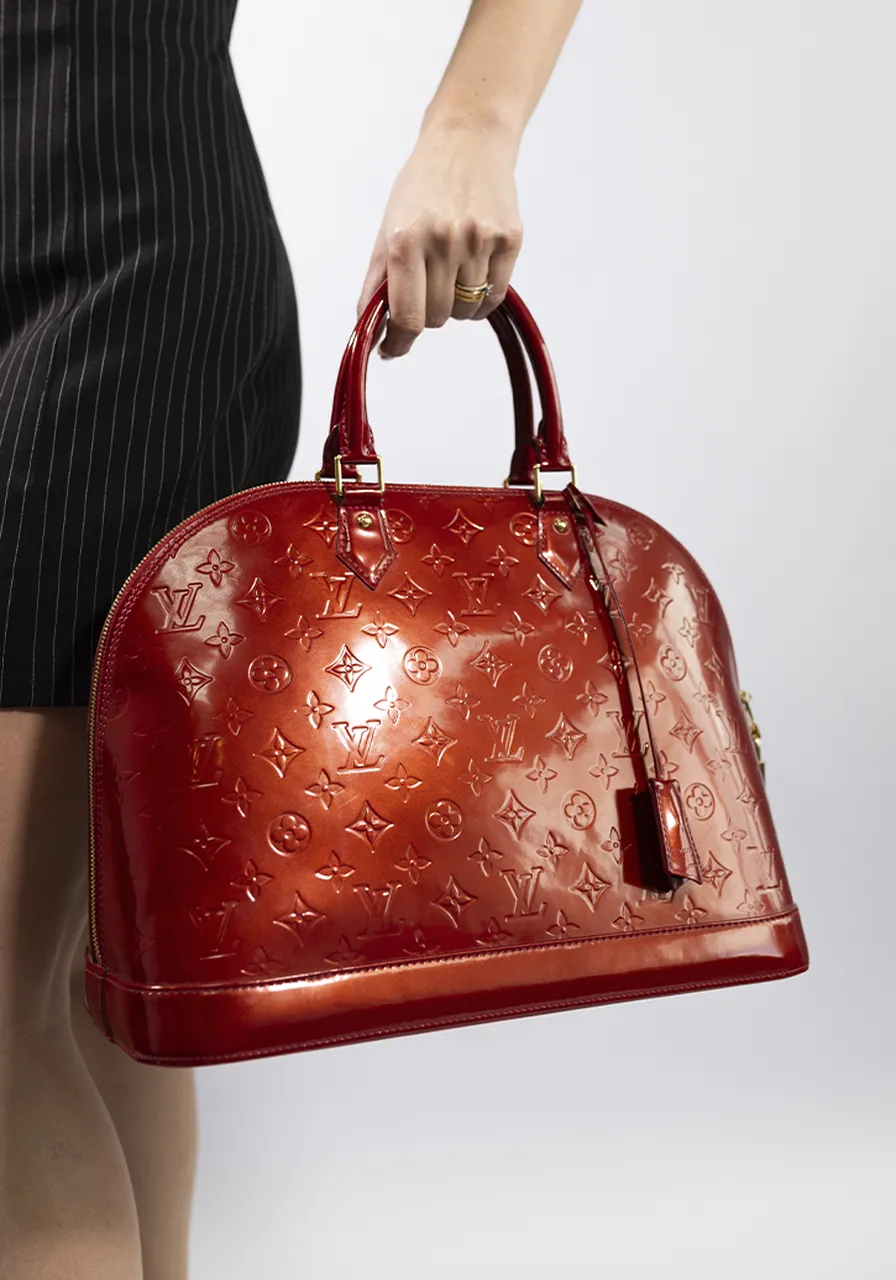 Louis Vuitton Monogram Vernis Alma GM