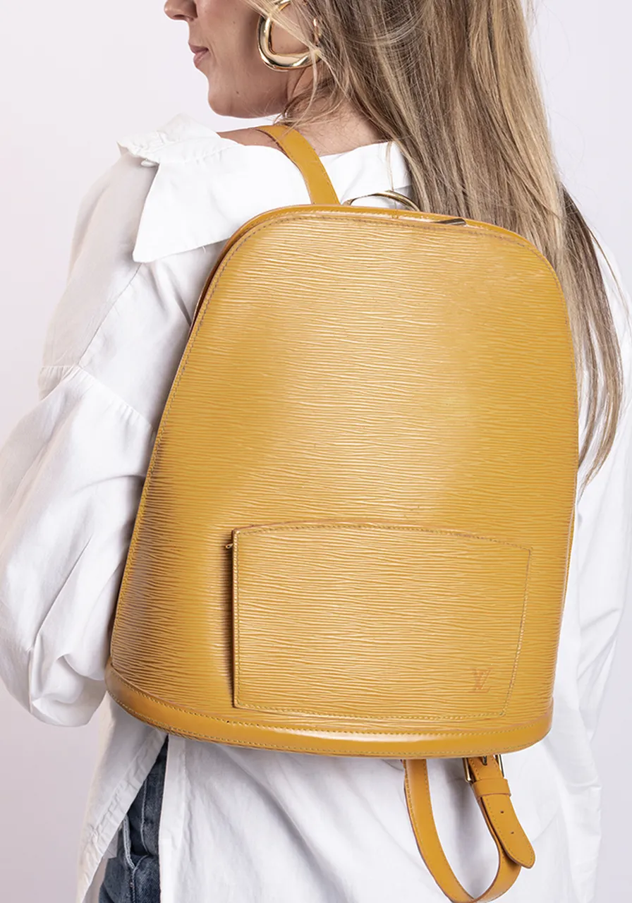 Louis Vuitton Epi Gobelins Backpack 