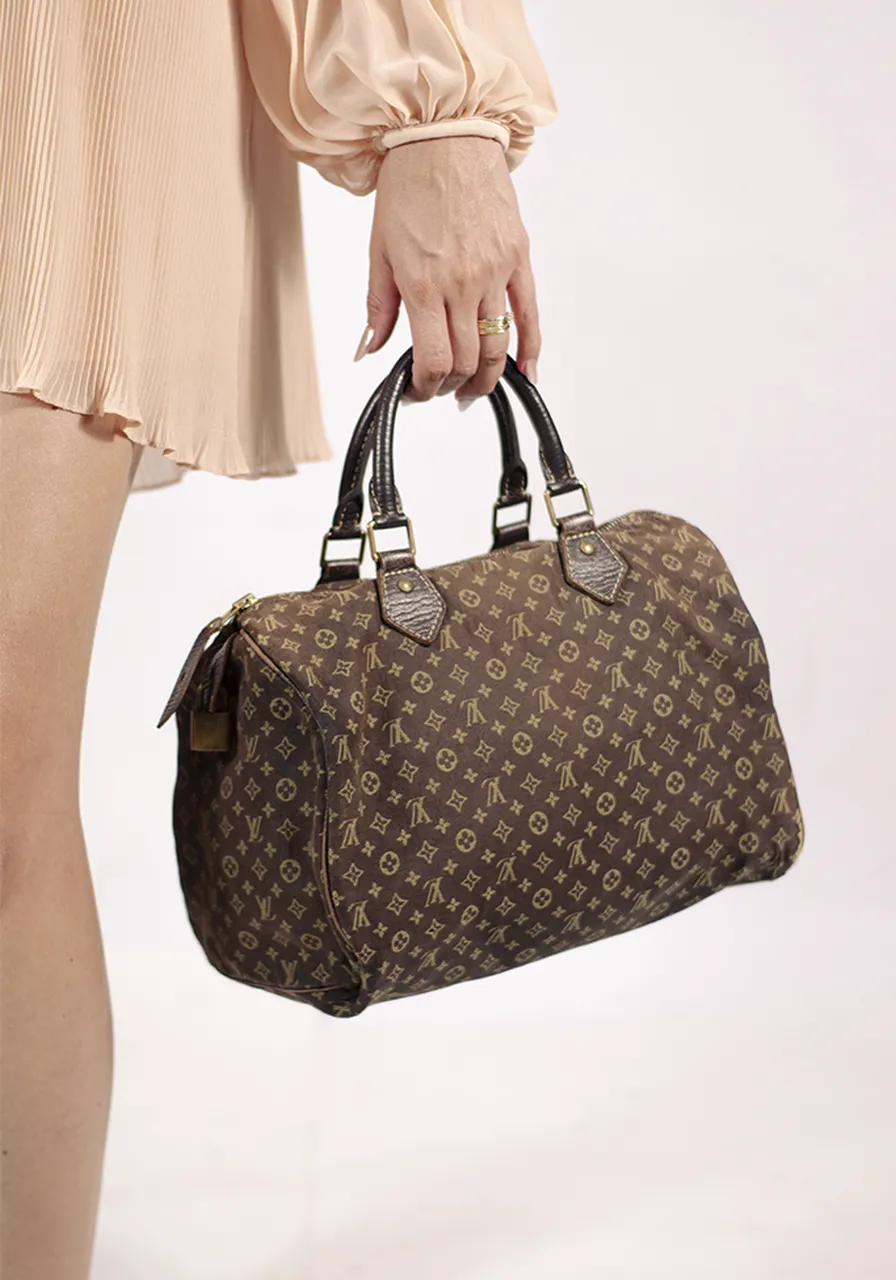 Louis Vuitton Mini Lin Speedy 30