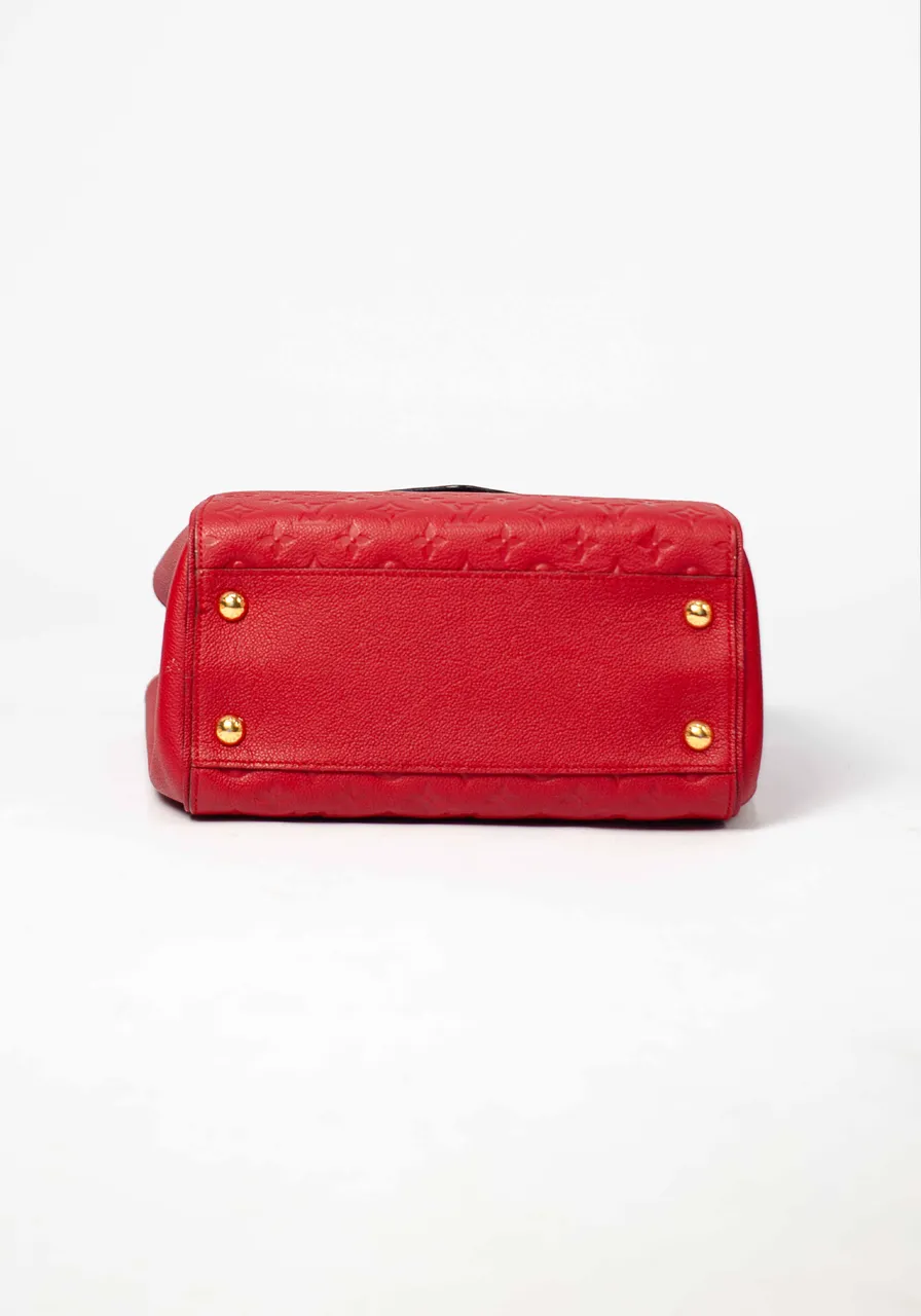 Louis Vuitton Monogram Empreite Trocadero Hand Bag
