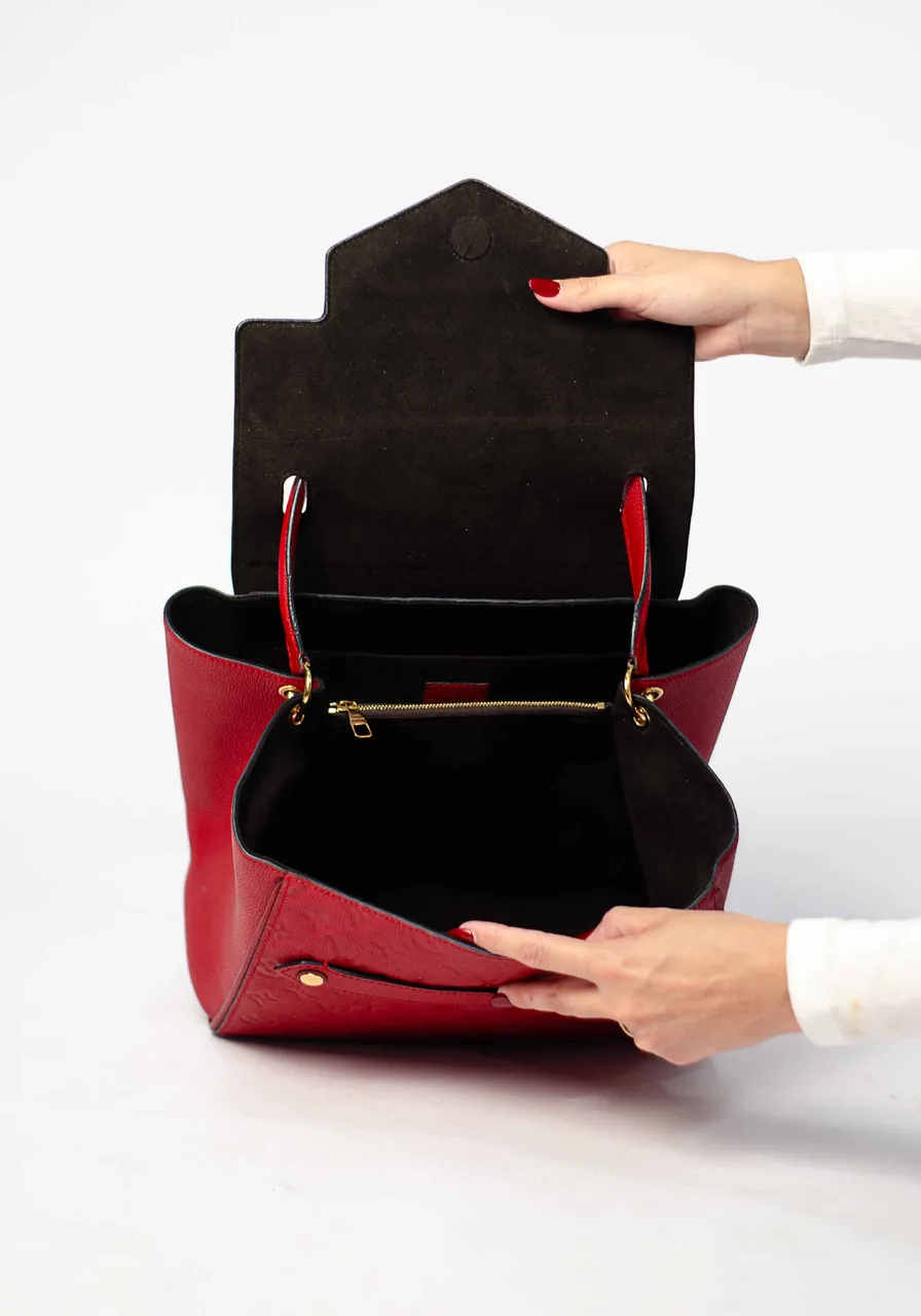 Louis Vuitton Monogram Empreite Trocadero Hand Bag
