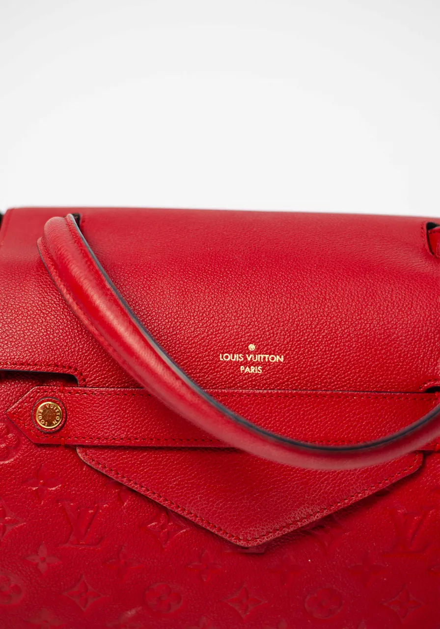 Louis Vuitton Monogram Empreite Trocadero Hand Bag