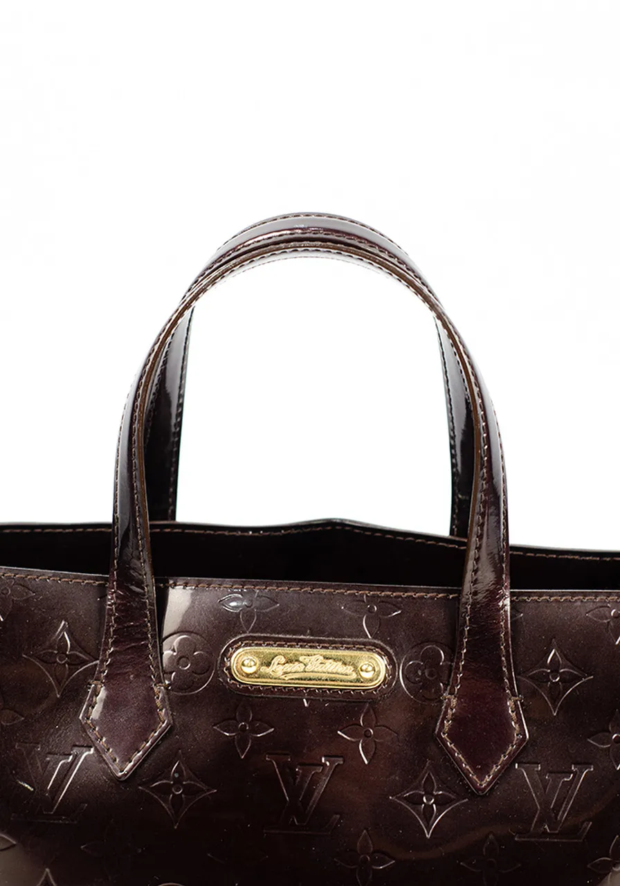Louis Vuitton Monogram Verniz Wilshire Pm