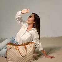 Louis Vuitton Neverfull Damier Azur GM - imagem 2