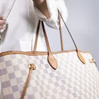 Louis Vuitton Neverfull Damier Azur GM - imagem 4