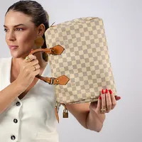 Louis Vuitton Speedy 30 Damier Azur  - imagem 4
