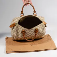 Louis Vuitton Speedy 30 Damier Azur  - imagem 3