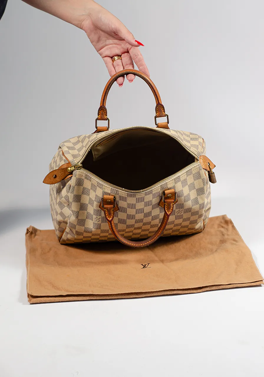 Louis Vuitton Speedy 30 Damier Azur 
