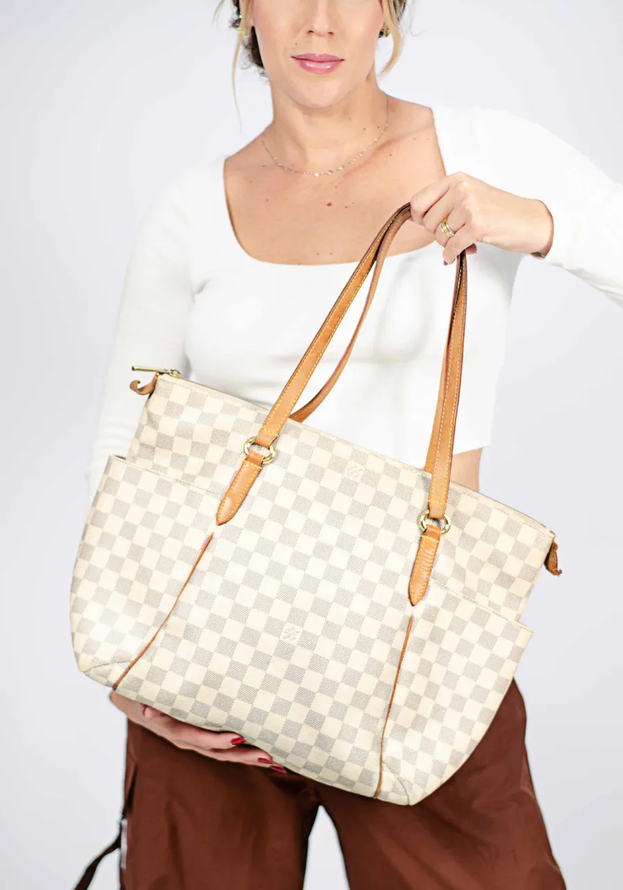 Louis Vuitton Totally Pm Damier Azur