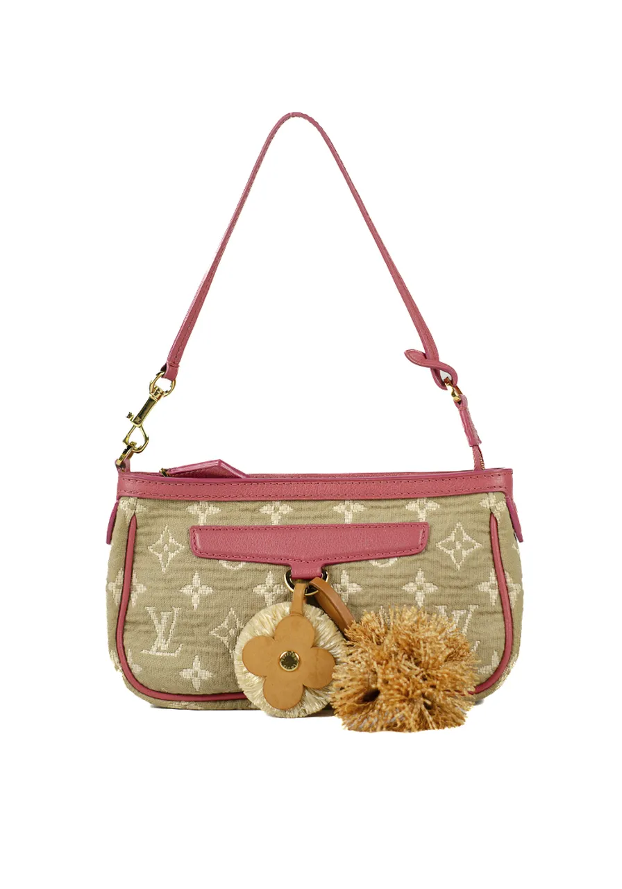 Louis Vuitton Ed Especial Monogram Sabbia Pochette
