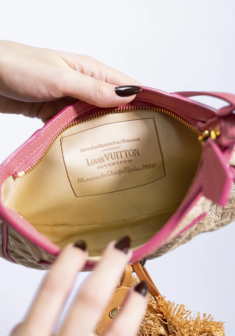 Louis Vuitton Ed Especial Monogram Sabbia Pochette